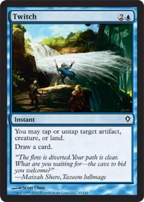 FOIL TWITCH INSTANT WORLDWAKE MTG L3 - Image 1 of 1