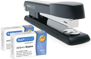 Rapesco 1602 Germ Savvy Antibacterial Marlin Stapler 25 Sheet Capacity and 2000 - Picture 1 of 5