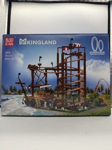 Mould King Kingland 11013 No. Double Helix Roller Coaster Building Set 2174 Pcs - Picture 1 of 2