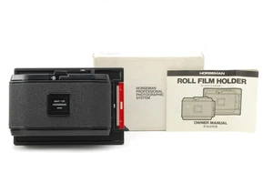【NearMint】 Horseman 6EXP 120 Roll Film Back Holder Type 612 4x5 6x12  (550-k322 - Picture 1 of 10