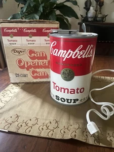 DAZEY 1970 VINTAGE 1970’S CAMPBELL’S TOMATENSUPPE DOSENÖFFNER NEU IM KARTON - Bild 1 von 4