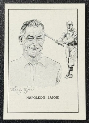 NAP NAPOLEON LAJOIE 1950 CALLAHAN SALÓN DE LA FAMA SETBREAK Foto 1 de 2