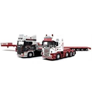 1/76 SCANIA R Topline Nooteboom Low Loader Semi Truck Model Collectible Vehicle - Picture 1 of 26