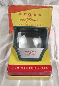 Vintage Photography: Argus Previewer For Color Slides #660, Original Box - Picture 1 of 5