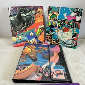 Vintage 1988 Mead Cruisers Binder & 2 Flapper Portfolios RAR Zustand - Bild 1 von 12