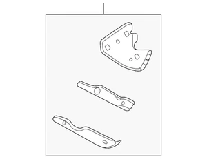 Genuine Ford Insulator Kit AE9Z-7440272-B - Picture 1 of 2