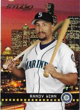 2004 Donruss Studio Baseball Card Seattle Mariners #175 Randy Winn