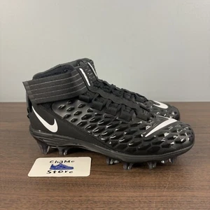 Nike Force Savage Pro 2 Football Cleats Black Shoes AH4000-002 Men’s Sz 10.5 - Picture 1 of 8