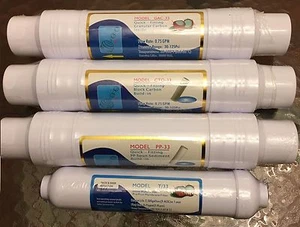 5 or 6 Stage W01 RO Water Filter System One Year Refill Cartridge Kit - Picture 1 of 5