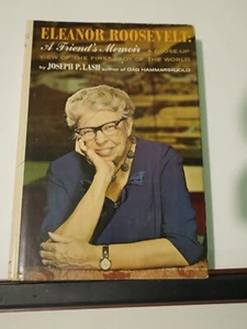 ELEANOR ROOSEVELT: A FRIEND'S MEMOIR By Joseph P Lash - HC DJ - 1964 - Excellent - Bild 1 von 17