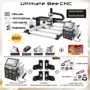 ULTIMATE Bee Engraving CNC Machine Full Kit DDCSV4.1 4Axis Offline Control Box - Picture 1 of 15