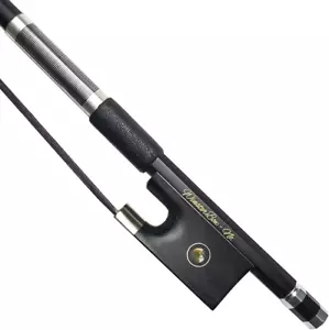 Carbon Fiber Violin Bow 4/4 Size Violin Bow Unbleached Black Horse Hair Art No.V - Picture 1 of 8