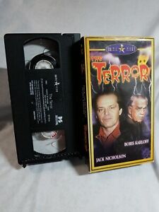Roger Cormans The Terror 1963 Horror Classic VHS - Jack Nicholson, Boris Karloff