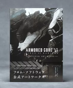 ARMORED CORE VI FIRES OF RUBICON OFFICIAL ART WORKS Artbook A4 Japanese 2024 - Picture 1 of 10