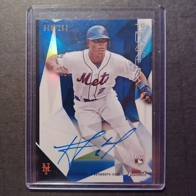 2015 Finest Autographs Blue Refractors #FADH Dilson Herrera 60/150 - Image 1 of 2