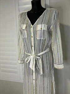 Resort Wear Dress River Island Brand New With Tags shirt dress. S. Small - Picture 1 of 8