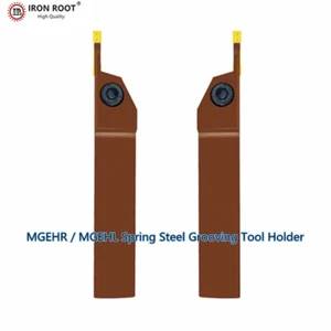 1P MGEHR1212-2.5+ MGEHL1212-2.5 CNC Spring Steel External Grooving Tool Holder - Picture 1 of 6