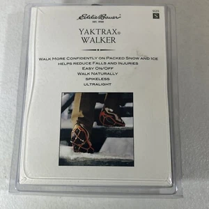 Snow Walkers Eddie Bauer Yaktrax Adult Small Shoe Attachments Ice New Unopened - Picture 1 of 8