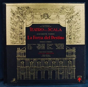 VERDI-Teatro Alla Scala/La Forza del Destino-Maria Callas-NM 3 LP Box Set-ANGEL - Foto 1 di 3