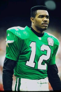 Randall Cunningham Original 35mm Slide Philadelphia Eagles - Picture 1 of 2