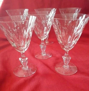 Duncan Miller Willow Crystal Water Wine Goblets Glasses 108913 1953 - Picture 1 of 9