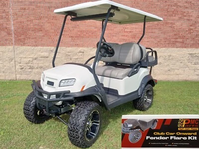 Kit de destellos de guardabarros de piezas PMC para Club Car en adelante, juego de cuatro (delanteros y traseros) Foto 1 de 4