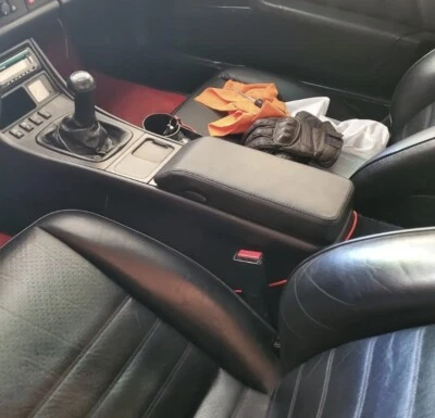 Leather Cassette box center console lid for Porsche 944 968 - Image 1 of 4