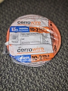 Cerrowire 15  ft NMB  Orange Copper Wire  - Picture 1 of 4