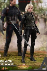 Perfect Hot Toys 1/6 Mms460 Avengers: Infinity War Black Widow In Stock New - Picture 1 of 8