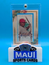 2006 TOPPS ALLEN & GINTER RYAN HOWARD AUTO #AGA-RH