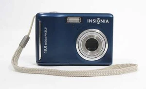 Insignia NS-DSC10B 3x Zoom 10.0mp Point and Shoot Digital Camera (Blue) - Imagen 1 de 9
