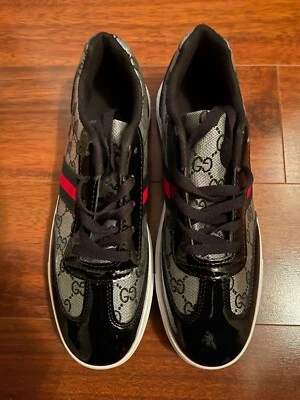 Zapato Deportivo Estilo G Negro Blanco Foto 1 de 4