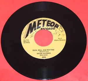 WAYNE McGINNIS "Rock, Roll And Rhythm" CLASSIC ROCKABILLY REPRO N.MINT - HEAR IT - Picture 1 of 2