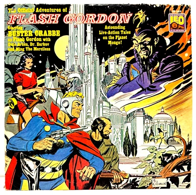 The Official Adventures Of Flash Gordon 1966 Vinyl Leo the Lion Records 1st Prs Foto 1 de 4