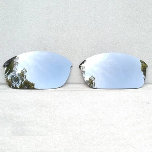 Polarized Silver Mirrored Replacement Lenses for Flak Jacket - Picture 1 of 4
