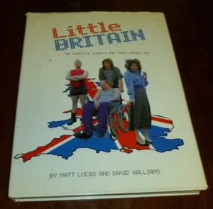 LITTLE BRITAIN BOOK SERIES ONE COMPLETE SCRIPTS HARDCOVER TV SHOW COMEDY - Picture 1 of 2