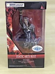 SQUARE ENIX STATIC ARTS BUST FINAL FANTASY VII SEPHIROTH BRAND NEW FROM JAPAN! - Picture 1 of 3