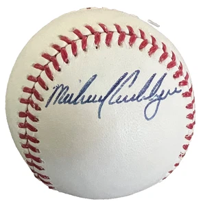 MICHAEL CUDDYER SIGNED BASEBALL - AUTHENTIC SIGNATURE WITH AUTHENTICITY GUARANTE - Picture 1 of 3