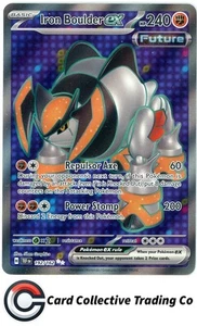 SV05: Temporal Forces #192/162 Iron Boulder ex - Picture 1 of 1