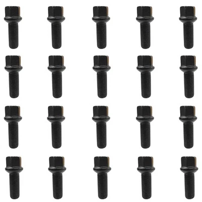20 Wheel bolt ball seat R13 M14x1.5 37mm Black for Seat Alhambra II 71 Alhambra - Image 1 of 4