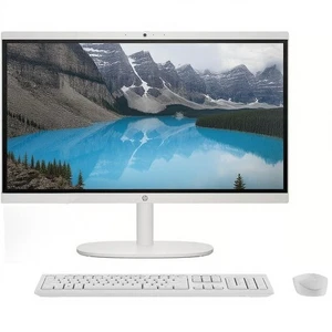 2025 HP All-in-One 21.5" FHD Desktop Computer Intel Celeron J4025,32GB RAM,128GB - Picture 1 of 7