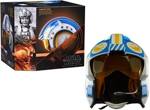 Star Wars The Black Series Carson Teva Premium Electronic Helmet - Picture 1 of 6