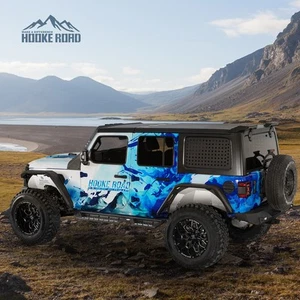 4x Silver Aluminum Front+Rear Inner Fender Liners for Jeep Wrangler JL 2018-2025 - Picture 1 of 16