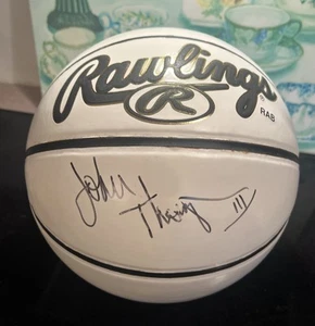 John Thompson III SIGNED BASKETBALL Coach PRINCETON & GEORGETOWN TIGERS RAWLINGS - Picture 1 of 14