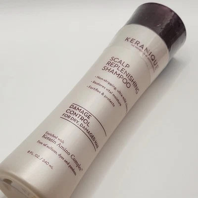 Champú reponedor de cuero cabelludo Keranique control de daños 8 oz SELLADO Foto 1 de 4