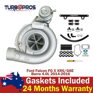 Billet Turbo+Oil Return Line&Bracket For Ford Falcon FG X XR6/G6E Barra 4.0L - Picture 1 of 20