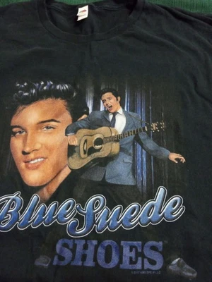Camisa Blue Sude Shoes Elvis para hombre 2XL  Foto 1 de 3