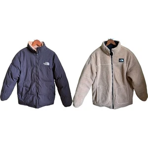 The North Face Be Better Wendejacke Damen XL Logo Fleece Batting - Bild 1 von 9