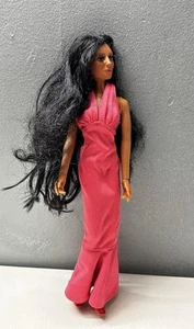 Muñeca Mego CHER 1976 12,5" Original Rosa Halter Vestido Vintage VER FOTOS - Imagen 1 de 9