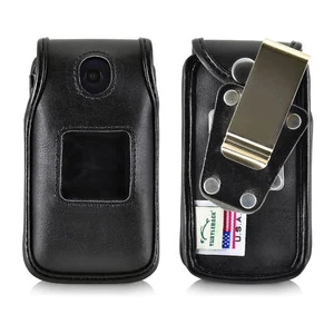 Consumer Cell ALCATEL GO FLIP, Flip V MYFLIP (A405DL) FLIP 2 Estuche de Cuero Clip - Imagen 1 de 8